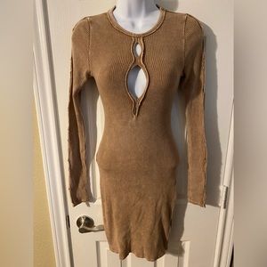 Size large long sleeve dress J.our brand stretch material